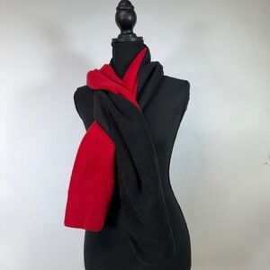 Country Line Fleece Scarves Black Red Soft Winter Warm‎ Neckwear Womens